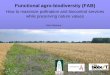 Functional agro-biodiversity (FAB)