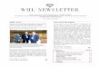 WHL News Note from the Editor Contents Page -