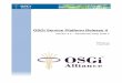 OSGi Service Platform Release 4 Residential Version 4.2 Early Draft 3