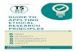 TSRF guide to applying ethical research principles