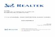Realtek ALC888 DataSheet 1