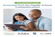COLLABORATION GUIDE Essential Tech for Family-School 