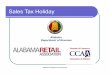 Sales Tax Holiday - Home | Alabama Retail Association