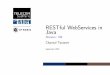 RESTful WebServices in Java - Télécom SudParis