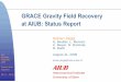 GRACE Gravity Field Recovery at AIUB: Status Report