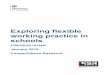 Exploring flexible working practice in schools