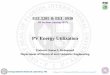 PV Energy Utilization