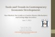 Tools and Trends in Contemporary Economic Development