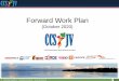 Forward Work Plan - Mozambique
