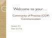 Community of Practice (COP) - CU