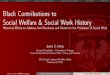 Black Contributions to Social Welfare & Social Work 