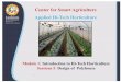 Center for Smart Agriculture Applied Hi-Tech Horticulture