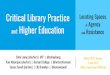 Critical Library Practice Locating Spaces