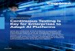 Continuous Testing Is Key for Enterprises to Adopt AI 