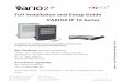 Full Installation and Setup Guide VARIO2 IP 16 Series