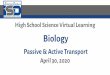 High School Science Virtual Learning Biology