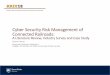 Cyber Security Risk Management of Connected Railroads