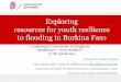 | 1 Exploring resources for youth resilience to flooding 