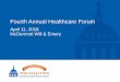 Fourth Annual Healthcare Forum