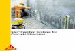 Sika Injection Systems for Concrete Structures