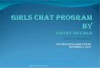 Girls Chat Program By Sandy Onyalo