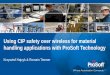 Using CIP safety over wireless for material handling 
