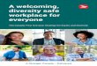 A welcoming, diversity safe workplace for everyone