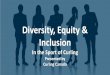 Workplace Conduct Diversity, Equity & Inclusion