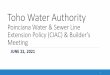 Poinciana Water & Sewer Line Extension Policy (CIAC 