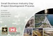 Small Business Industry Day Project Development Process