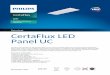 Datasheet CertaFlux LED Panel UC - Philips