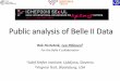 Public analysis of Belle II Data - indico.cern.ch