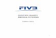 Disciplinary Regulations - FIVB