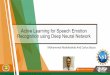 Active Learning for Speech Emotion Recognition using Deep 
