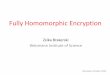 Fully Homomorphic Encryption from LWE