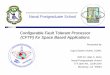 Configurable Fault Tolerant Processor (CFTP) for Space 