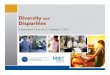 Diversity and Disparities - AHA