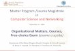 Master Program /Laurea Magistrale in Computer Science and