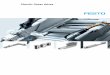 Electric Linear Drives Brochure (3226 Kb) - Ferret