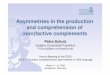 Asymmetries in the production and comprehension of (non 