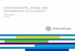 Environmental, Social, and Governance (ESG) Survey Report