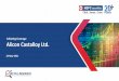Alicon Castalloy Ltd. - HDFC securities