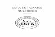 SSFA 55 Plus Games RULEBOOK - April 2010
