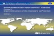 SUPPLEMENTARY PEER REVIEW REPORT - OECD