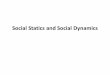Social Statics and Social Dynamics - shcollege.ac.in