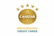 METHODOLOGY CREDIT CARDS - Canstar