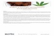 Analysis of Pesticides and Mycotoxins in Cannabis Brownies