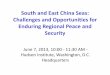 South and East China Seas: Challenges and Opportunities 