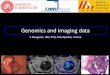 Genomics and imaging data