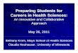 PiStdtfPreparing Students for Careers in Health Sciences 